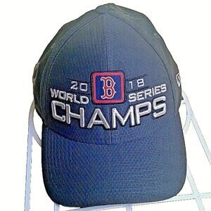 New Era 39Thirty Boston Red Sox 2018 World Series Champions Hat/Cap OSFM MLB